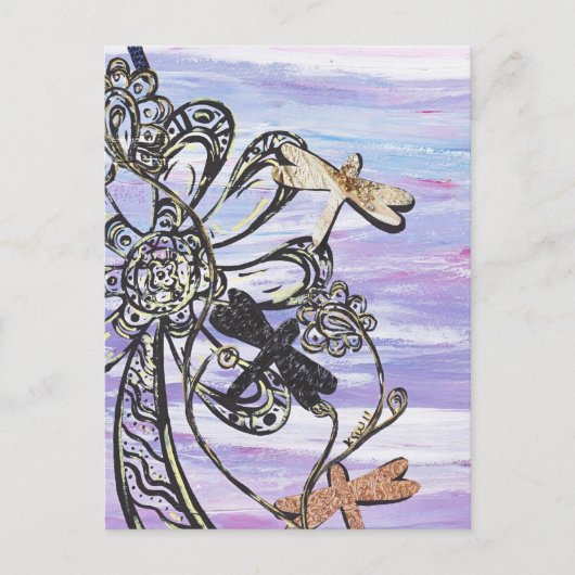 Carte postale Sky Dragonfly (Devant)