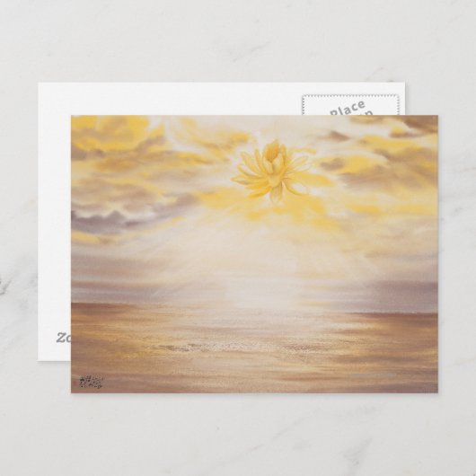 Carte Postale Sky Lotus (Devant / Derrière)