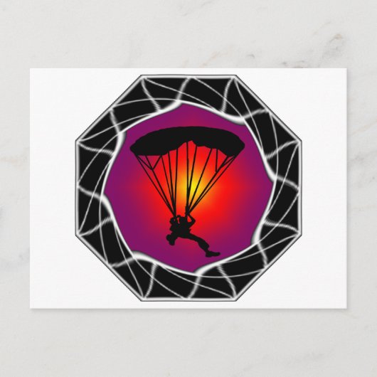 CARTE POSTALE SKY PLONGÉE PRÊT (Devant)