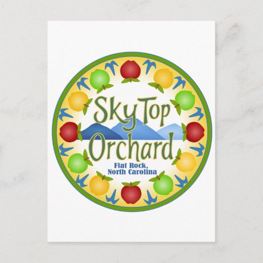 Carte Postale Sky Top Orchard (Devant)