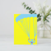 Carte Postale skydive suicide (Debout devant)