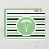 Carte Postale Skydiver Chic (Devant / Derrière)