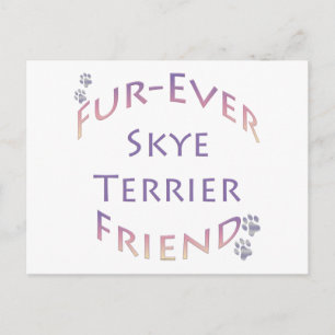 Carte Postale Skye Terrier Furever Friend