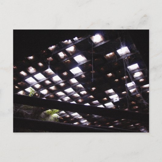 Carte Postale Skylight Sur Le Trottoir En Bas (Devant)