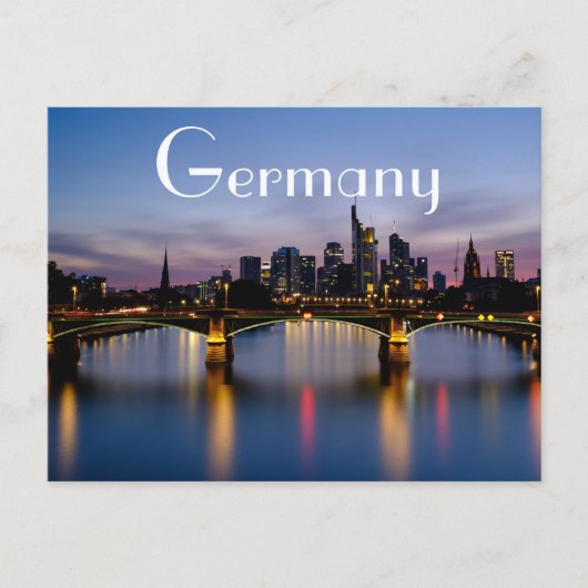 Carte Postale Skyline Allemagne (Devant)