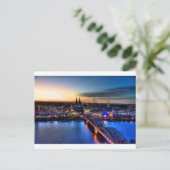Carte Postale Skyline Allemagne de Cologne (Debout devant)