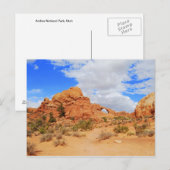 Carte Postale Skyline Arch, Parc national des Arches, Utah, Cart (Devant / Derrière)