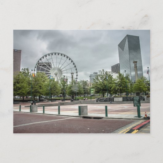 Carte Postale Skyline Atlanta (Devant)