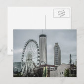 Carte Postale Skyline Atlanta (Devant / Derrière)