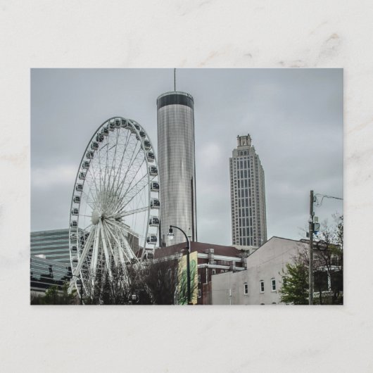 Carte Postale Skyline Atlanta (Devant)
