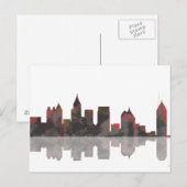 Carte Postale Skyline Atlanta Georgia (Devant / Derrière)