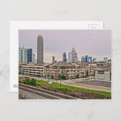Carte Postale Skyline Atlanta Georgia (Devant / Derrière)