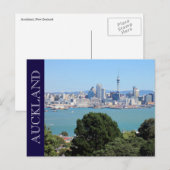 Carte Postale skyline auckland nz (Devant / Derrière)