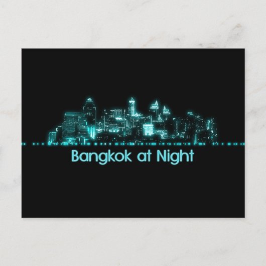 Carte Postale Skyline Bangkok (Devant)