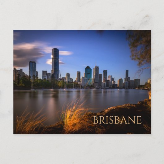 Carte Postale Skyline, Brisbane, Brisbane River, Australie (Devant)