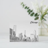 Carte Postale Skyline Chicago (Debout devant)