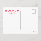 Carte Postale Skyline Cityscape moderne (Dos)