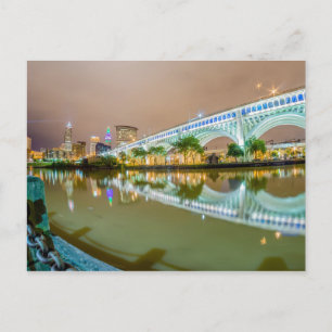 Carte Postale skyline cleveland ohio