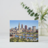 Carte Postale Skyline Cleveland Ohio (Debout devant)