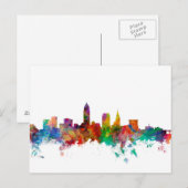 Carte Postale Skyline Cleveland Ohio (Devant / Derrière)