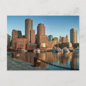 Carte Postale Skyline de Boston (Devant)