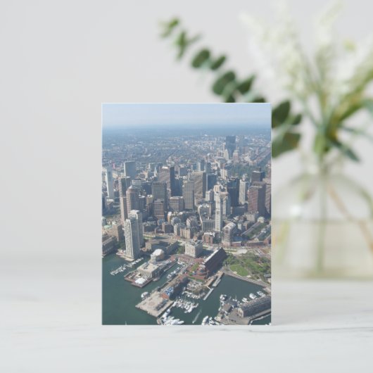 Carte Postale Skyline de Boston (Debout devant)