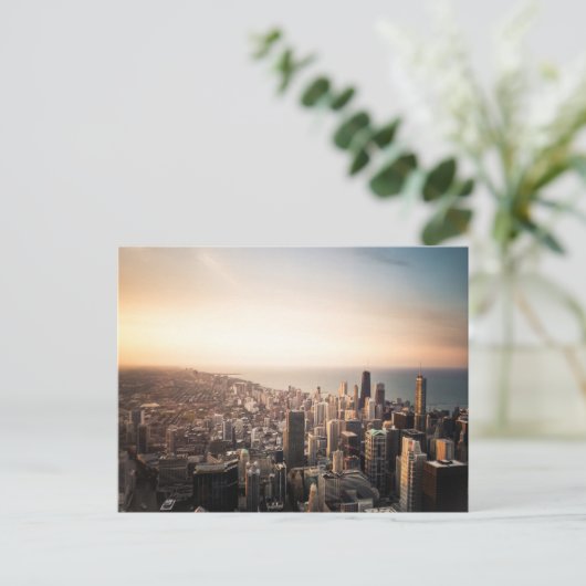 Carte Postale Skyline de Chicago (Debout devant)