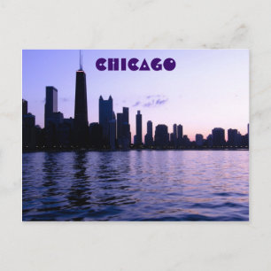 Carte postale Skyline de Chicago