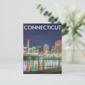 Carte Postale skyline de connecticut de hartford (Debout devant)