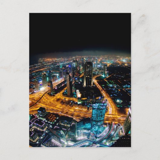 Carte Postale Skyline de Dubaï (Devant)