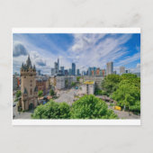 Carte Postale Skyline de Francfort (Devant)