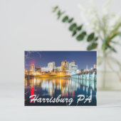 Carte Postale skyline de harrisburg en pennsylvanie (Debout devant)