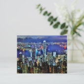 Carte Postale Skyline de Hong Kong (Debout devant)