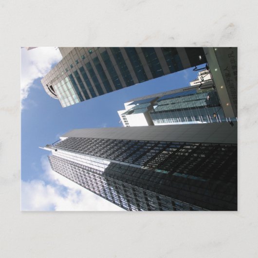 Carte Postale Skyline de Hong Kong (Devant)