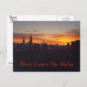 Carte Postale Skyline de Kuala Lumpur (Devant / Derrière)