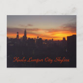 Carte Postale Skyline de Kuala Lumpur (Devant)