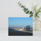Carte Postale Skyline de la ville d'Atlantique (Debout devant)