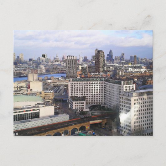 Carte Postale Skyline de Londres (Devant)
