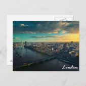 Carte Postale Skyline de Londres (Devant / Derrière)