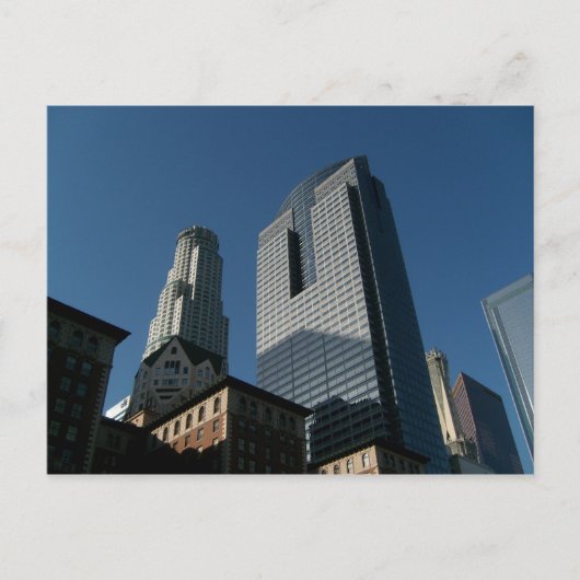 Carte postale Skyline de Los Angeles (Devant)