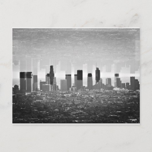 Carte postale Skyline de Los Angeles City (Devant)