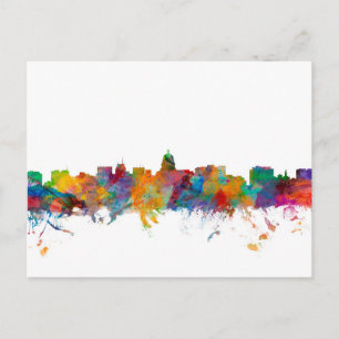 Carte Postale Skyline de Madison