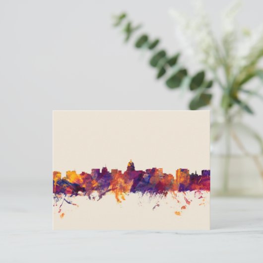 Carte Postale Skyline de Madison (Debout devant)