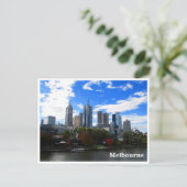 Carte Postale skyline de melbourne yarra (Debout devant)
