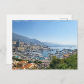 Carte Postale Skyline de Monaco (Devant / Derrière)