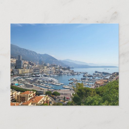 Carte Postale Skyline de Monaco (Devant)