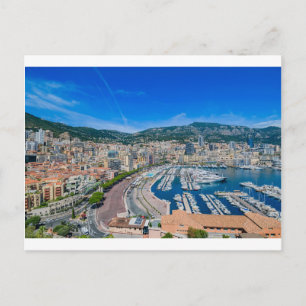 Carte Postale Skyline de Monaco