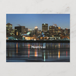 Carte postale Skyline de Montréal