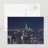 Carte Postale Skyline de New York (Devant / Derrière)