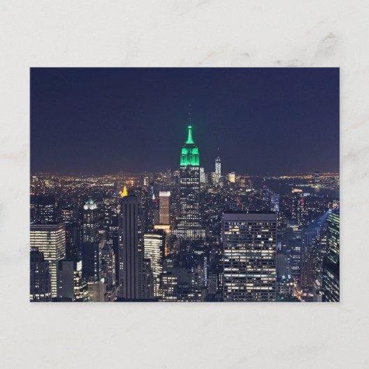 Carte Postale Skyline de New York (Devant)
